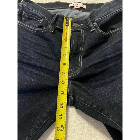 Lucky Brand Women's Mid Rise Sweet Straight Blue Denim Jeans Size 10/30 R - Picture 4 of 15